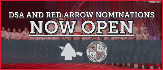 DSA and Red Arrow Nominations NOW OPEN!