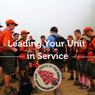 Leading Your Unit in Service