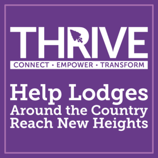 Thrive: Help Lodges Across The Country Reach New Heights