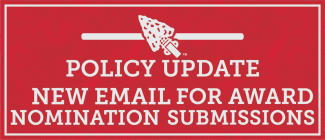 Policy Update: New Email for Award Nomination Submissions