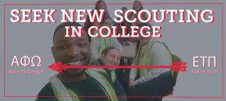 Seek New Scouting in College