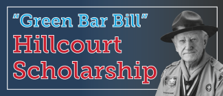  Green Bar Bill Hillcourt Scholarship