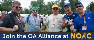 Join the OA Alliance at NOAC