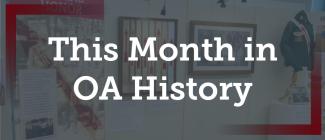 The Month in OA History