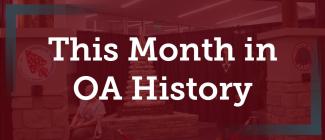 This Month in OA History
