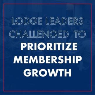 Lodge leaders challenged to prioritize membership growth