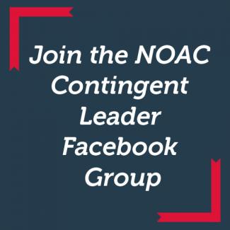 Join the NOAC Contingent Leader Facebook Group