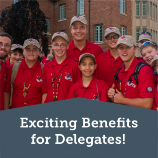 Exciting Benefits for Delegates!