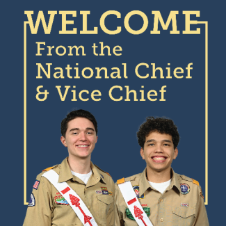 Welcome From the National Chief & Vice Chief